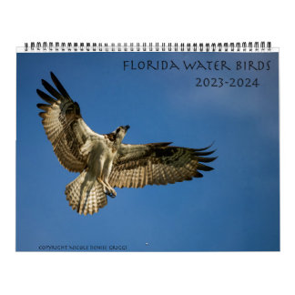 Florida Water Birds Calendar 2023-2024 Kalender