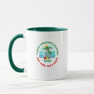 Florida Weihnachtsurlaub Kaffeetasse