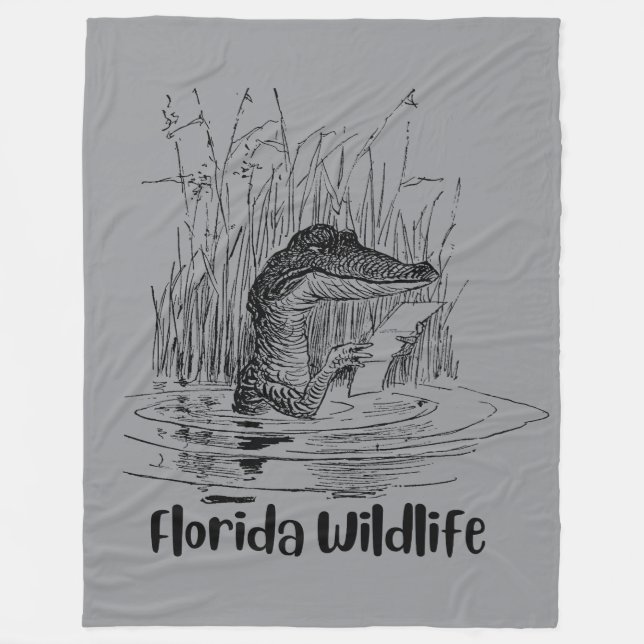 Florida Wildlife BFTG Fleece Blanket (Vorderseite)