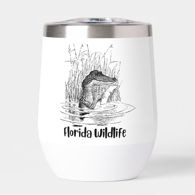 Florida Wildlife BFTG Wine Tumbler (Vorderseite)