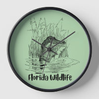 Florida Wildlife Clock