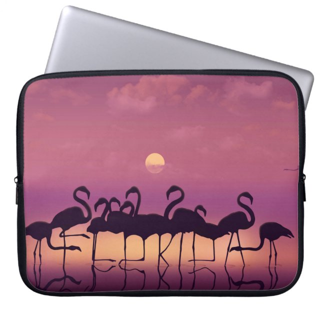 Florida wird in den Beinen einer Herde f Laptopschutzhülle (Vorderseite)