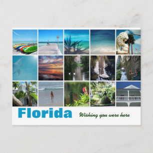 Florida Wünschenswert Sie waren hier Postkartenfot Postkarte