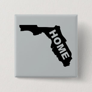 Florida Zuhause Button Abzeichen Sunshine Staat
