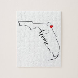 Florida-Zuhause-Jacksonville-Puzzlespiel