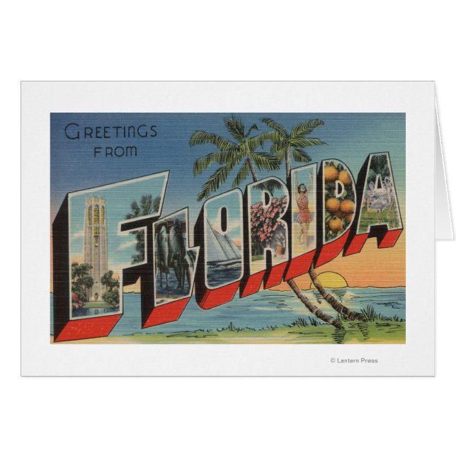 FloridaLarge Letter ScenesFlorida (Vorderseite (Horizontal))