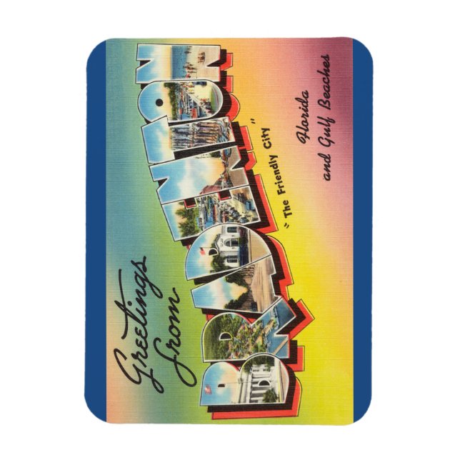 Floride, Bradenton Magnet (Vertical)