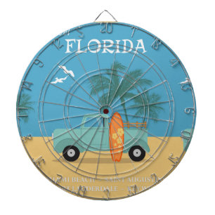 Floride : Cible de flechettes de voyage