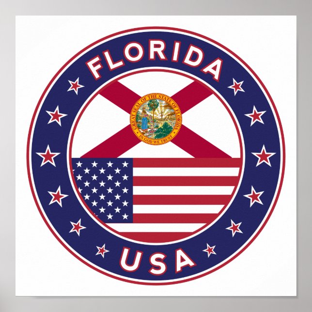 Floride, petite affiche (Devant)