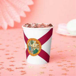 Floridian Flag, Flag of Florida Pappbecher
