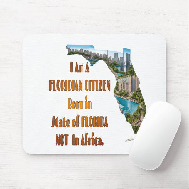 Floridianischer Bürger Mousepad (Mit Mouse)