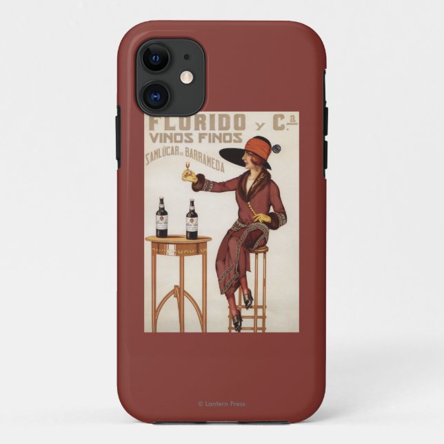 Florido Vinos Finos - Sanlucar de Barrameda Case-Mate iPhone Hülle (Rückseite)