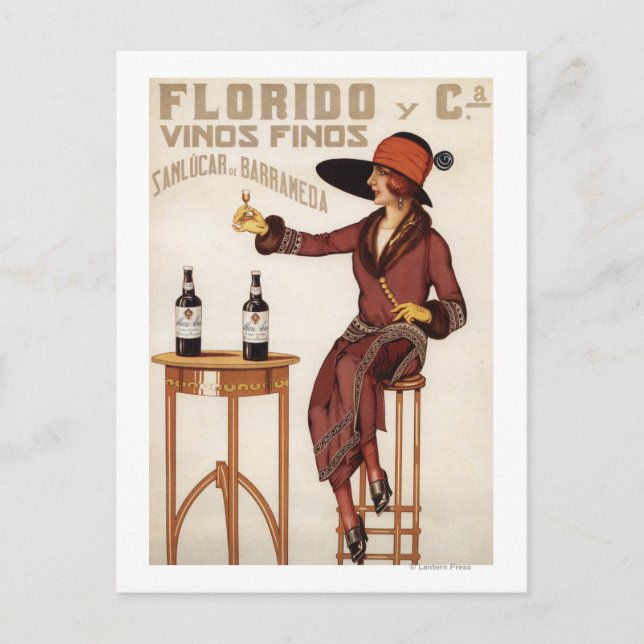 Florido Vinos Finos - Sanlucar de Barrameda Postkarte (Vorderseite)