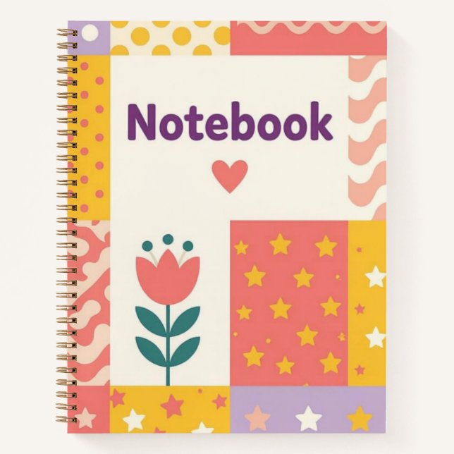Florierendes Notizbuch (Vorderseite)