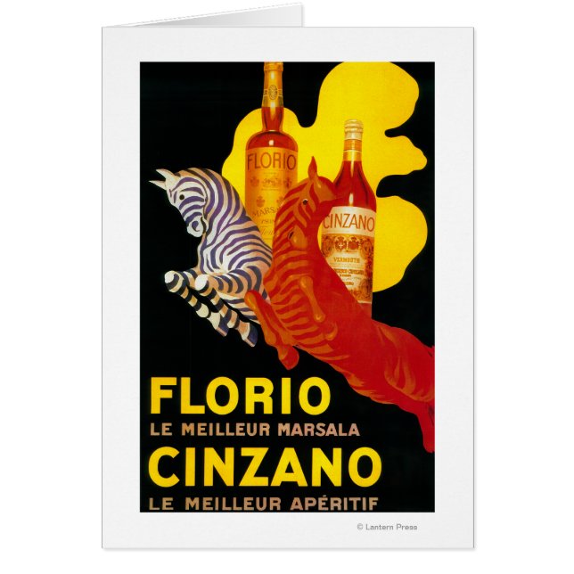 Florio Cinzano Vintages Poster Europe (Vorne)