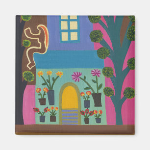 Florist auf der Portobello Road 2011 Magnet