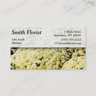 Florist Business Card Visitenkarte