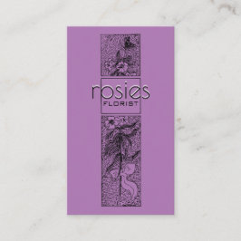Florist Business Card Visitenkarte