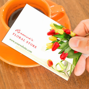 Florist Business Card Visitenkarte