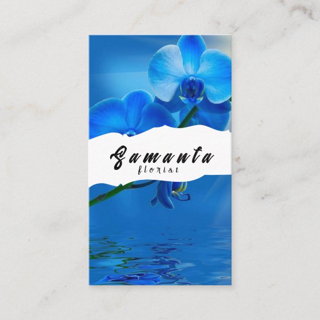 Florist Business Card Visitenkarte (Vorderseite)