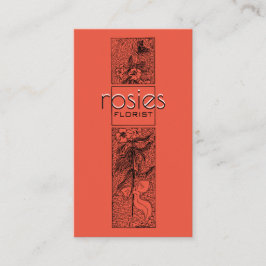 Florist Business Card Visitenkarte