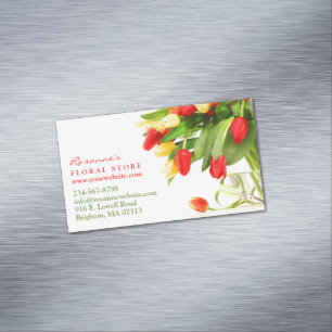 Florist Magnetische Visitenkarte