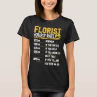 Florist Stundensatz Floristik Blumenarrangeur Blu