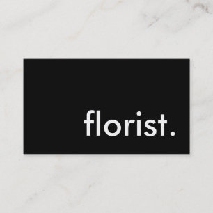 Florist. Visitenkarte
