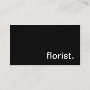 Floristen-Visitenkarte Visitenkarte