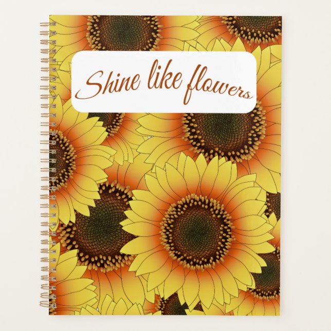 🌸 Florom et Shine Planner 🌸 (Devant)