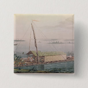 Floss auf dem Guayaquil-Fluss Button