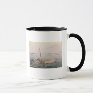 Floss auf dem Guayaquil-Fluss Tasse