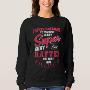 Floß-Outfit Love River Floßfahrt Sweatshirt