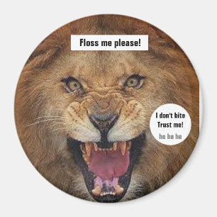 Flosse mich bitte! Magnet