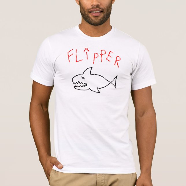 Flosse T-Shirt (Vorderseite)