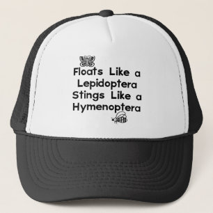 FlößeLepidoptera Truckerkappe