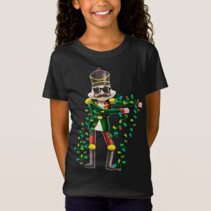 Flossen Nutcracker Funny Christmas Lights T-Shirt