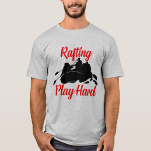 Flößen Spiel-harten Whitewater-T-Shirts T-Shirt