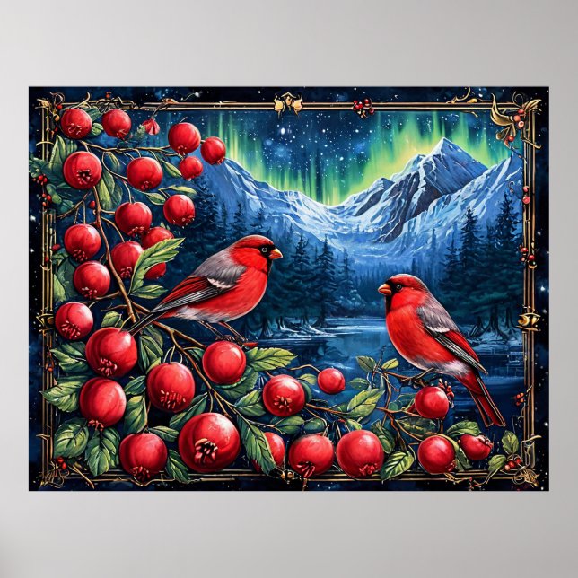 Flossenvögel Poster (Vorne)