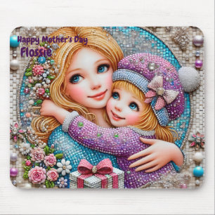 FLOSSIE ~ MUTTERTAG ~ MOUSEPAD