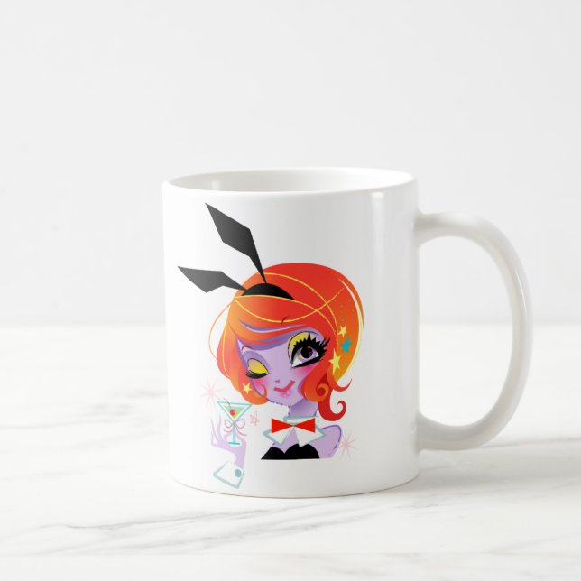 Flossy Mädchen Tasse (Rechts)