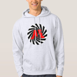 FloState Design "ME" Mann Erudientfernt Center Spi Hoodie