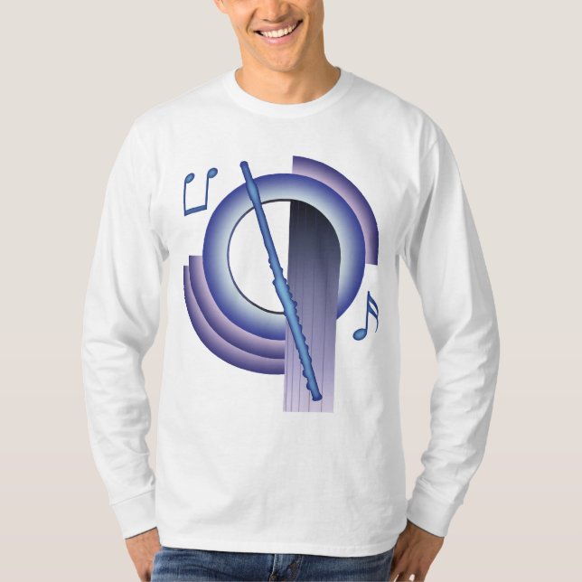 Flöte Deco2 T-Shirt (Vorderseite)