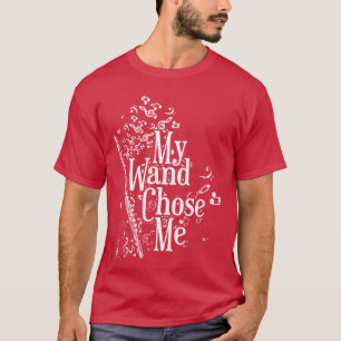 Flöte Mein Zauberstab Wählte Mich Flötist Geschenk T-Shirt