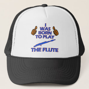 Flöte Musicalentwürfe Truckerkappe
