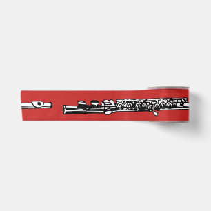 Flöte Satinband