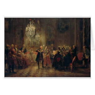 Flöten-Konzert mit Frederick das große Sanssouci