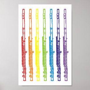 Flöten Poster