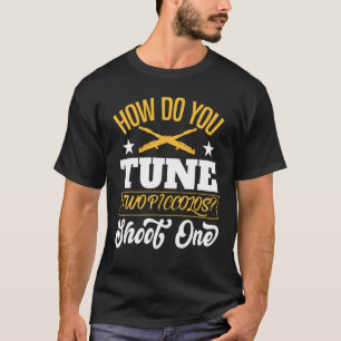 Flötenmotiv für Flötenspieler 1 T-Shirt