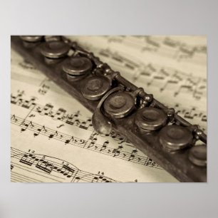 Flötenmusik Poster